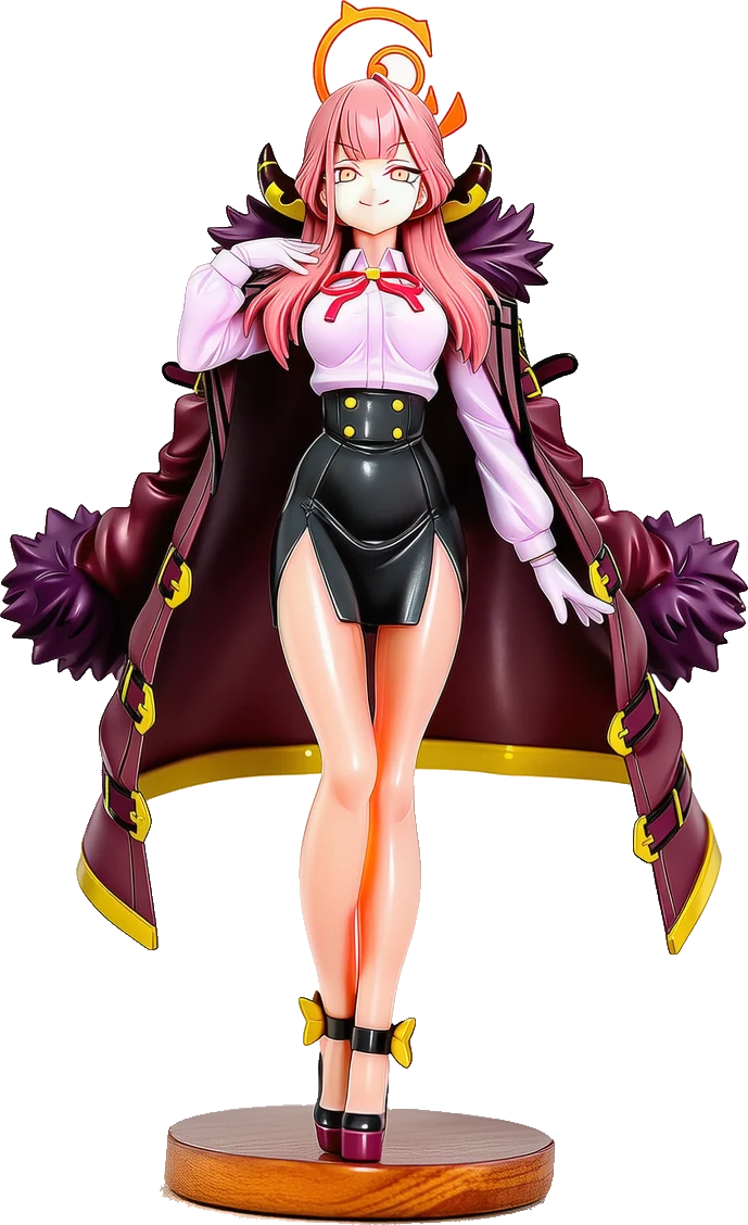 陸八魔アルのフィギュア
