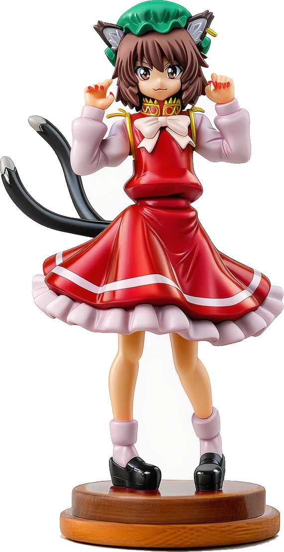 橙のフィギュア