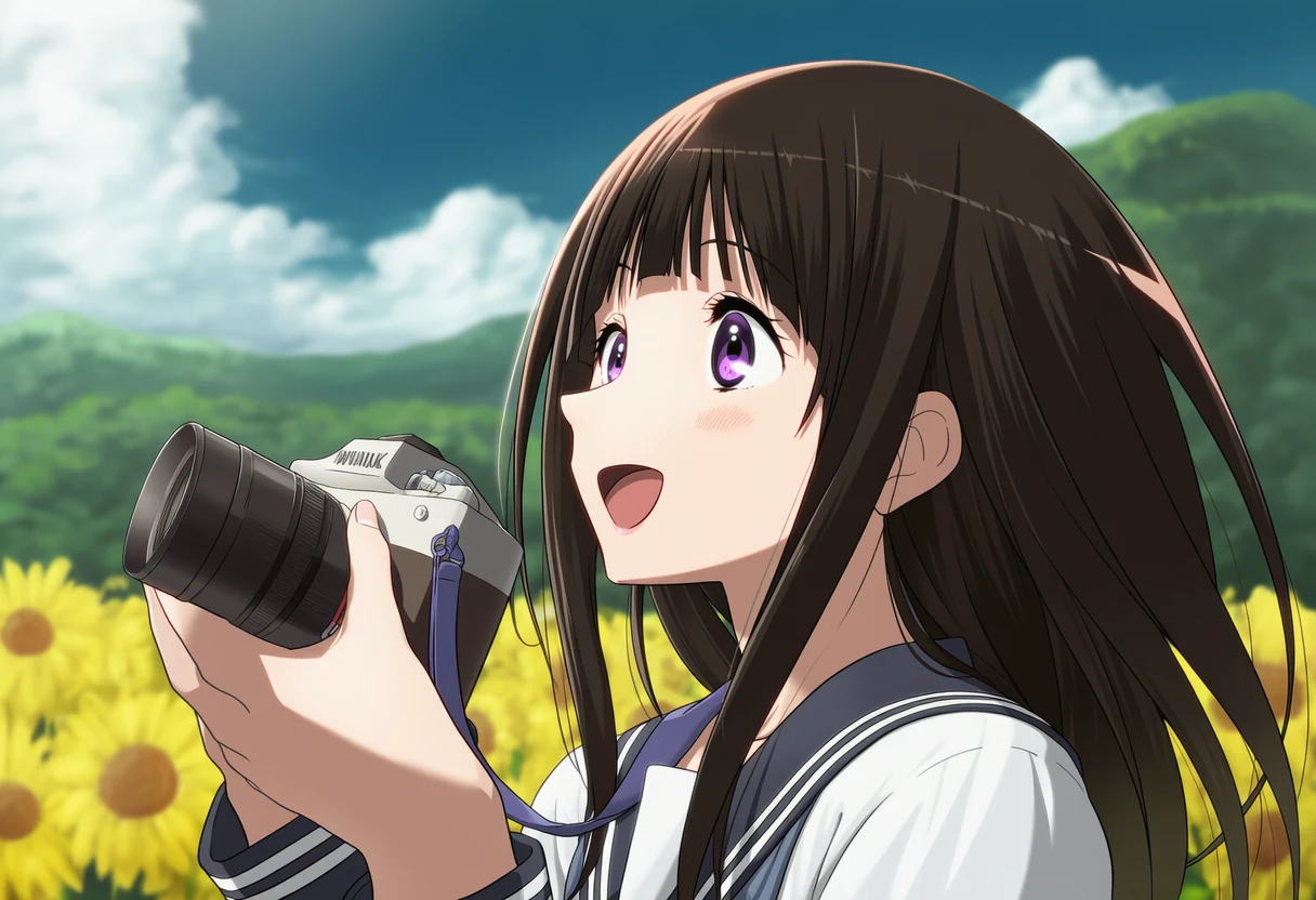 千反田えるのリラックスカット