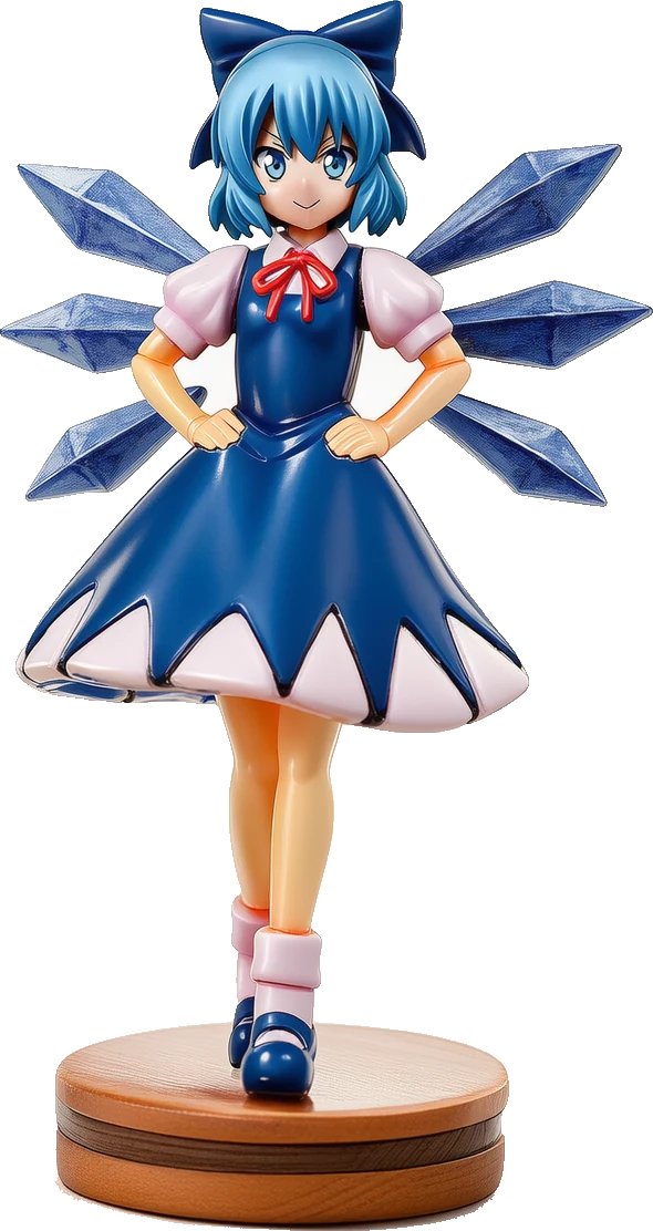 チルノのフィギュア