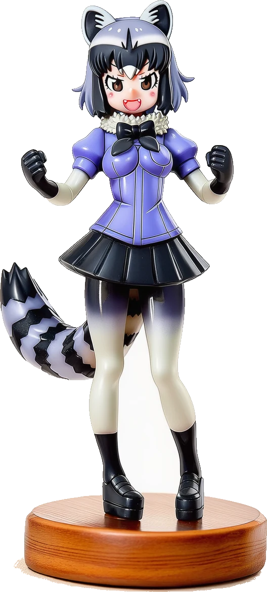 アライグマのフィギュア