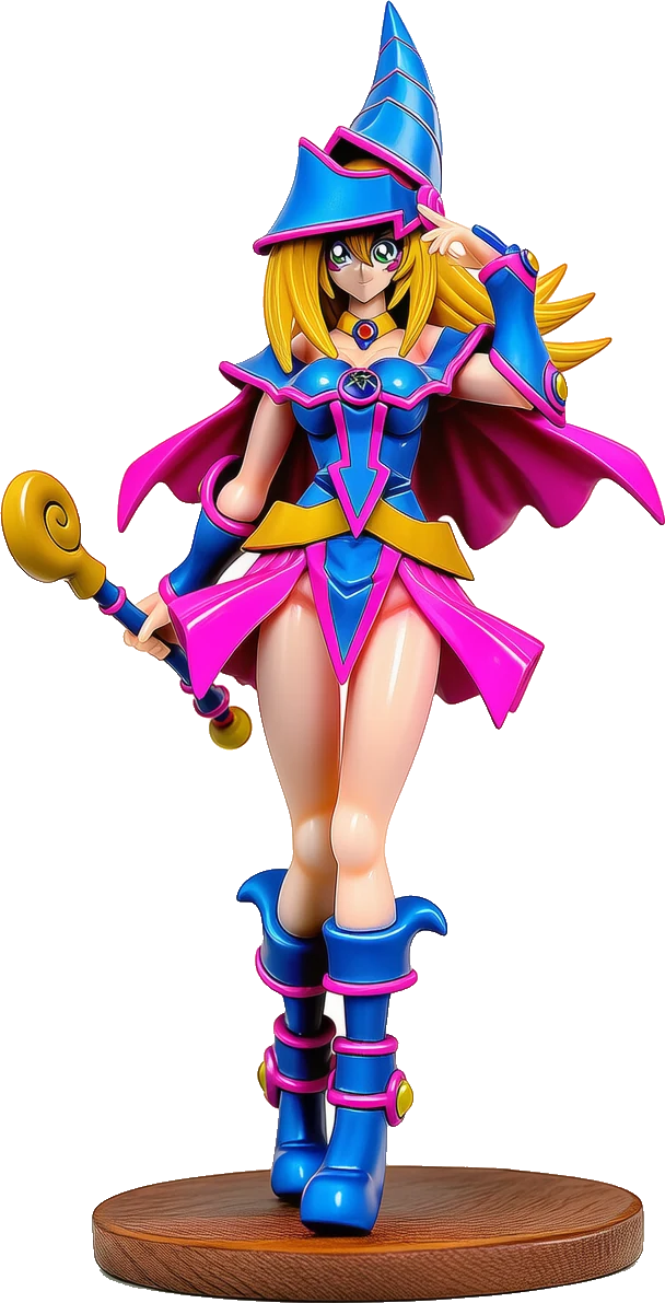 ブラック・マジシャン・ガールのフィギュア