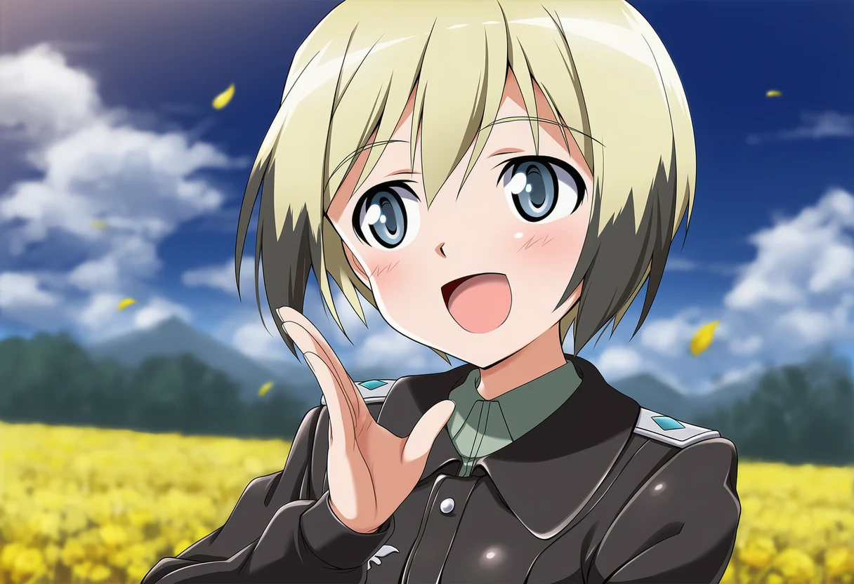 エーリカ・ハルトマンのリラックスカット