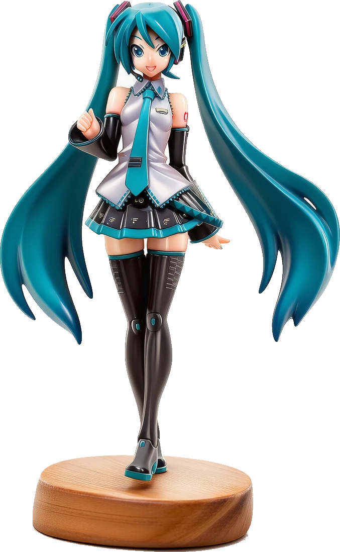 初音ミクのフィギュア