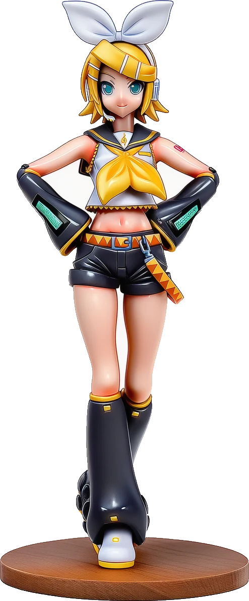 鏡音リンのフィギュア