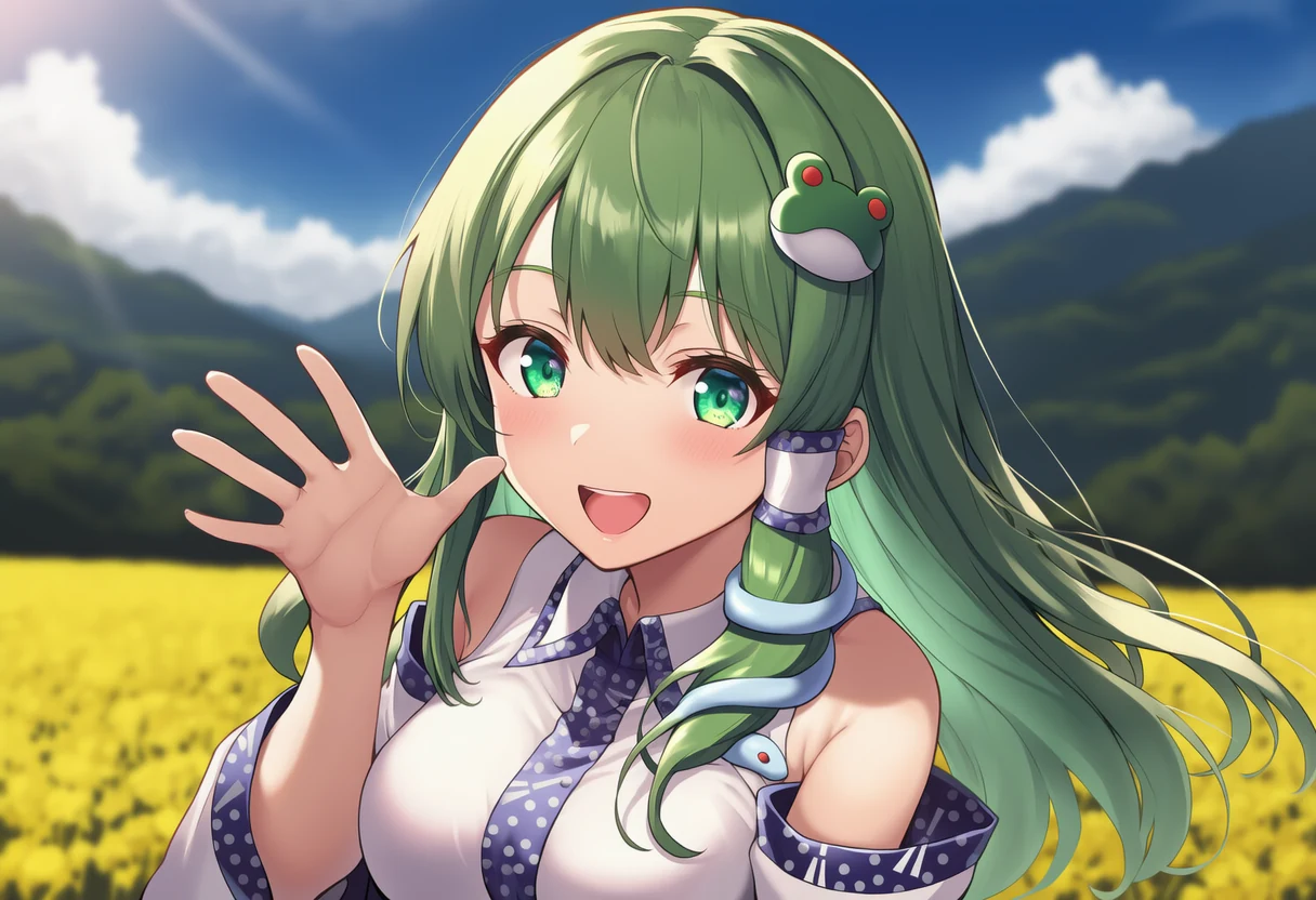 東風谷早苗のリラックスカット