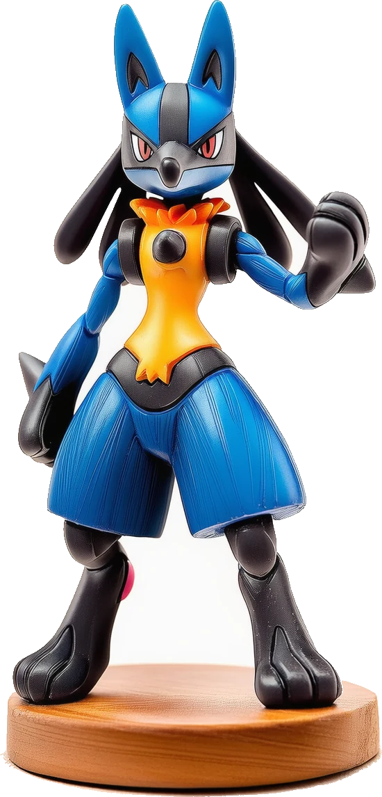 ルカリオのフィギュア