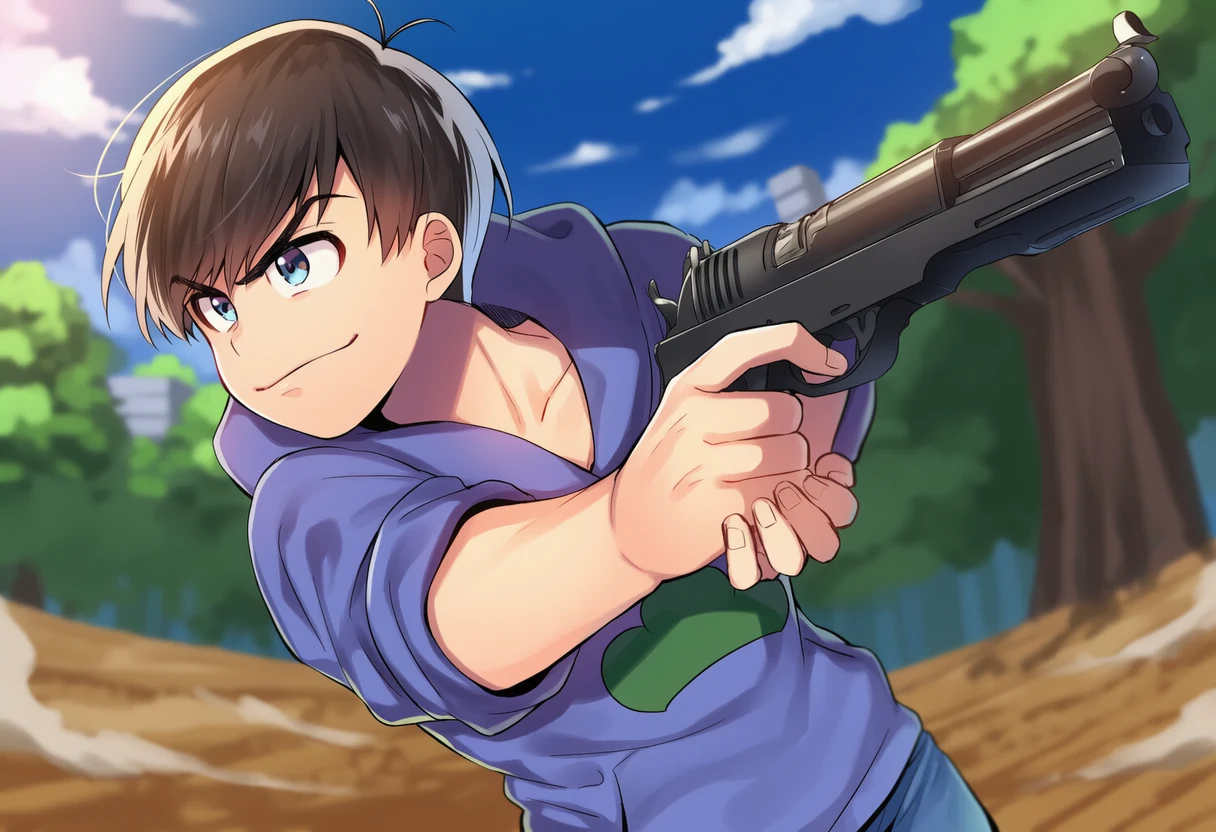 松野カラ松のシリアスカット