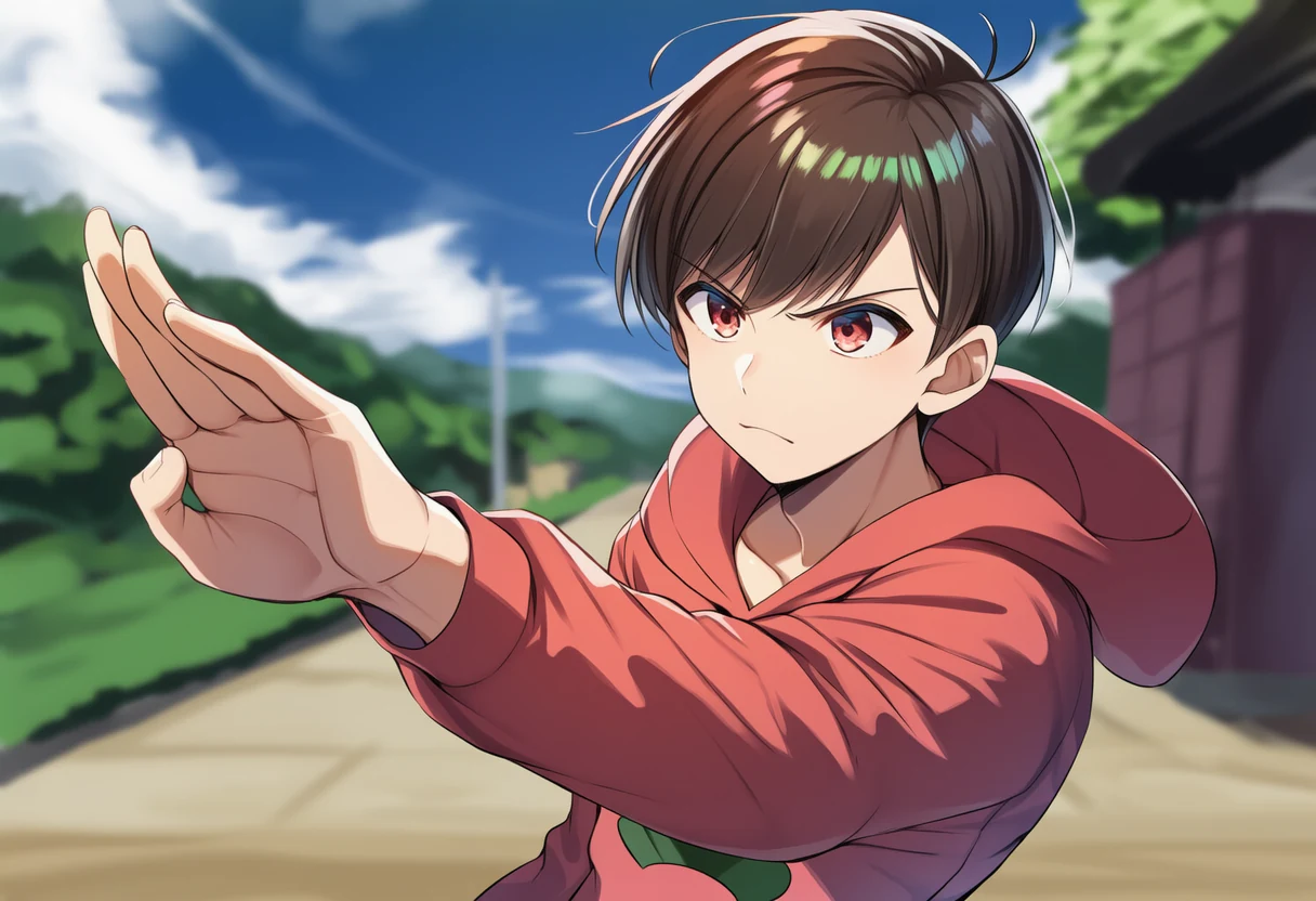 松野おそ松のシリアスカット