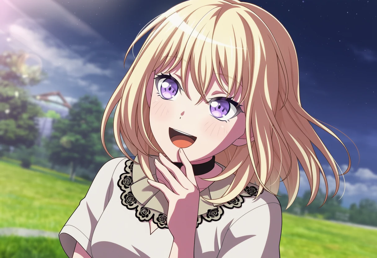 三角初華のリラックスカット