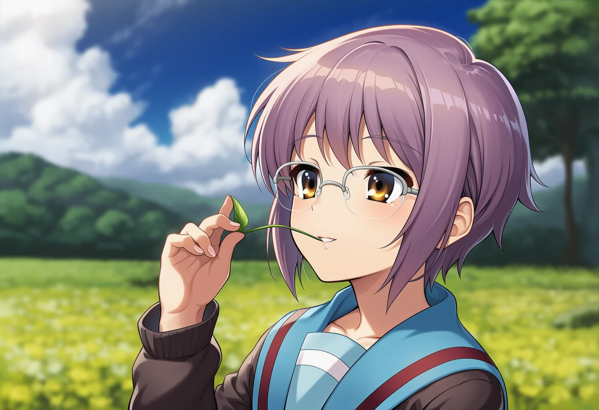 長門有希のリラックスカット