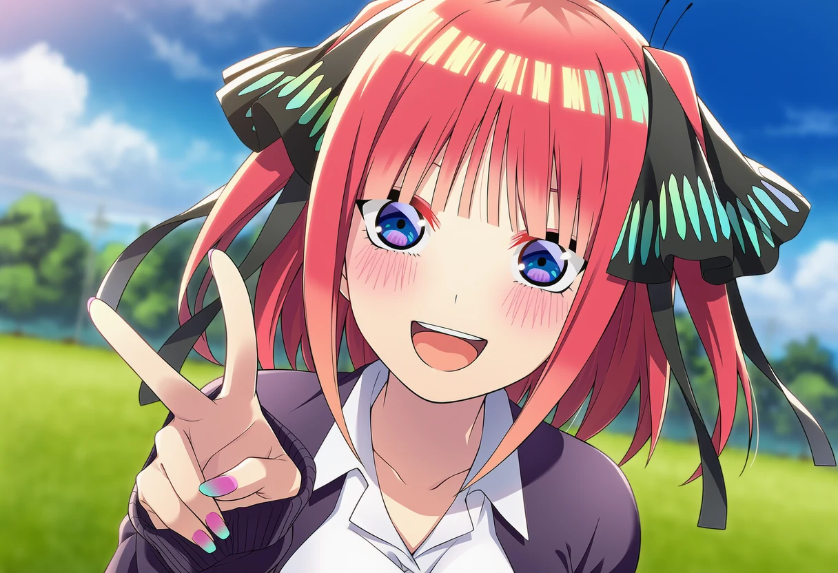 中野二乃のリラックスカット