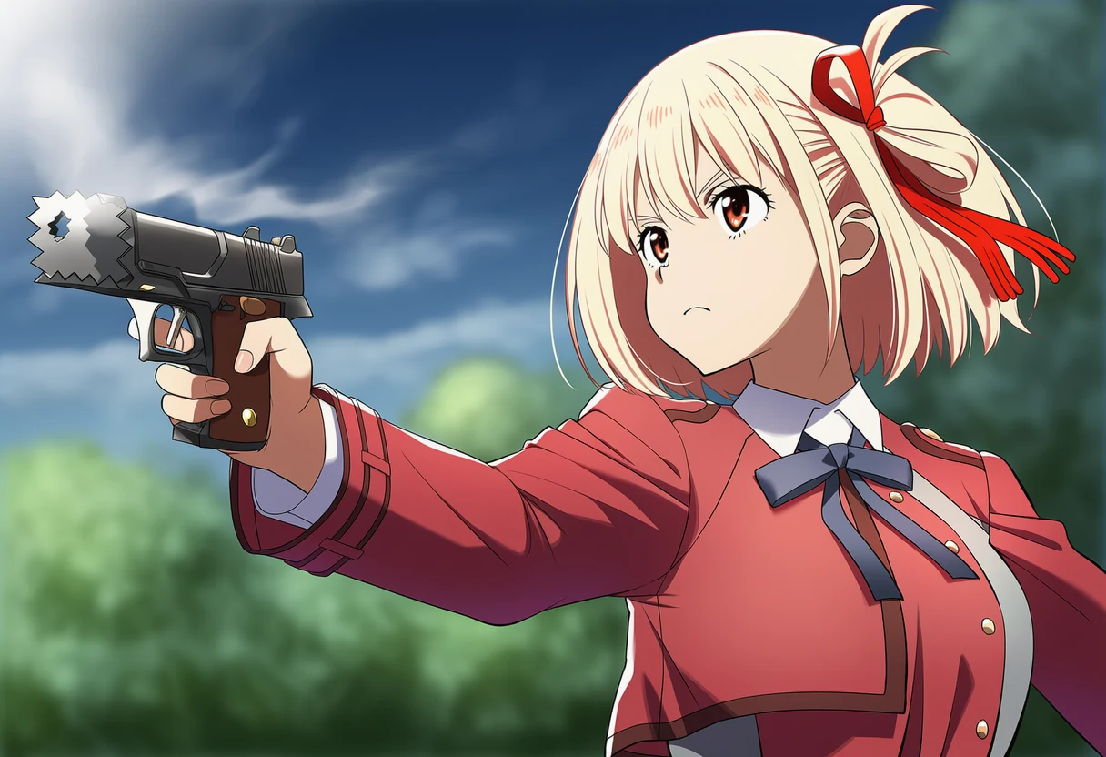 錦木千束のシリアスカット