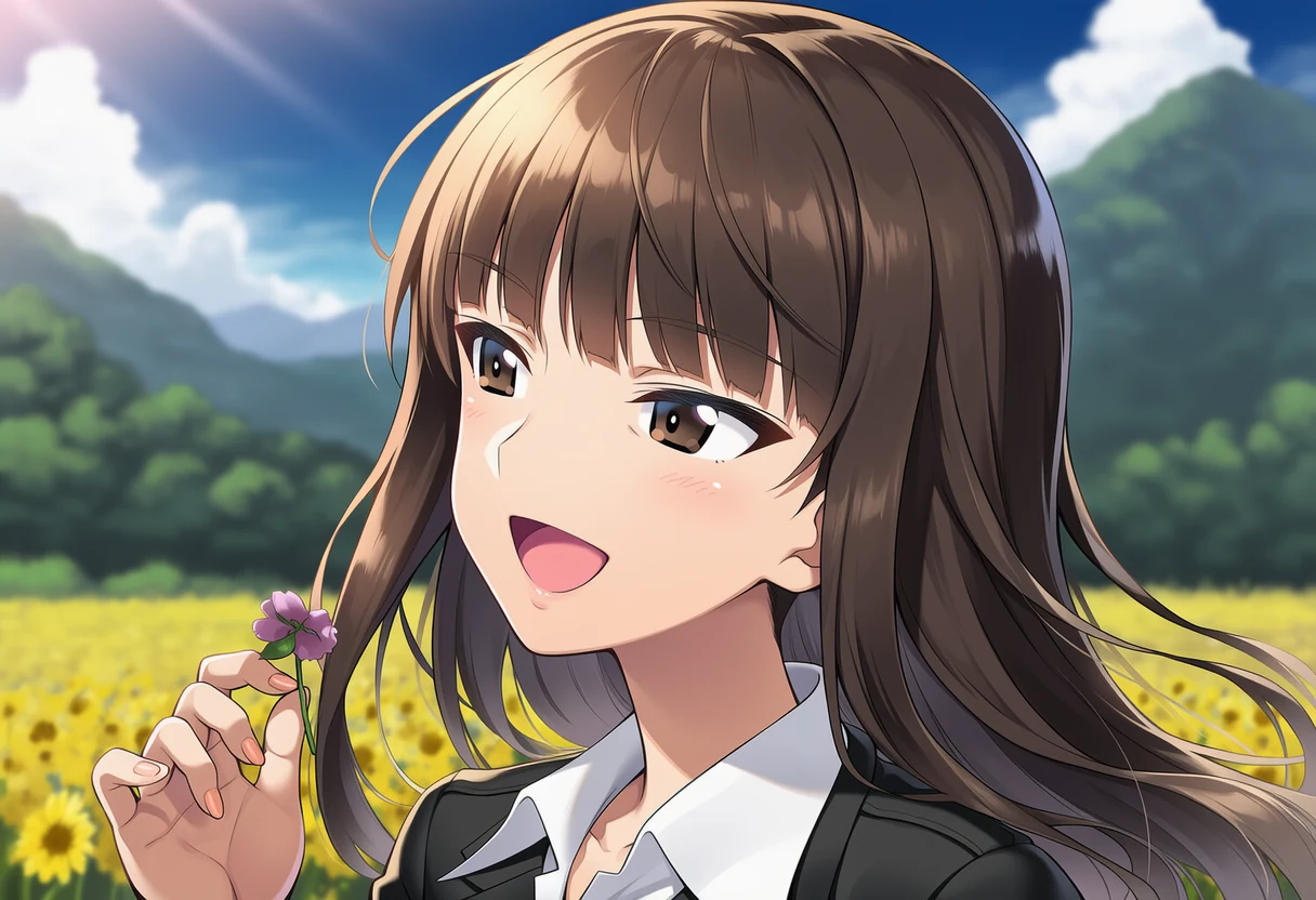 西住しほのリラックスカット