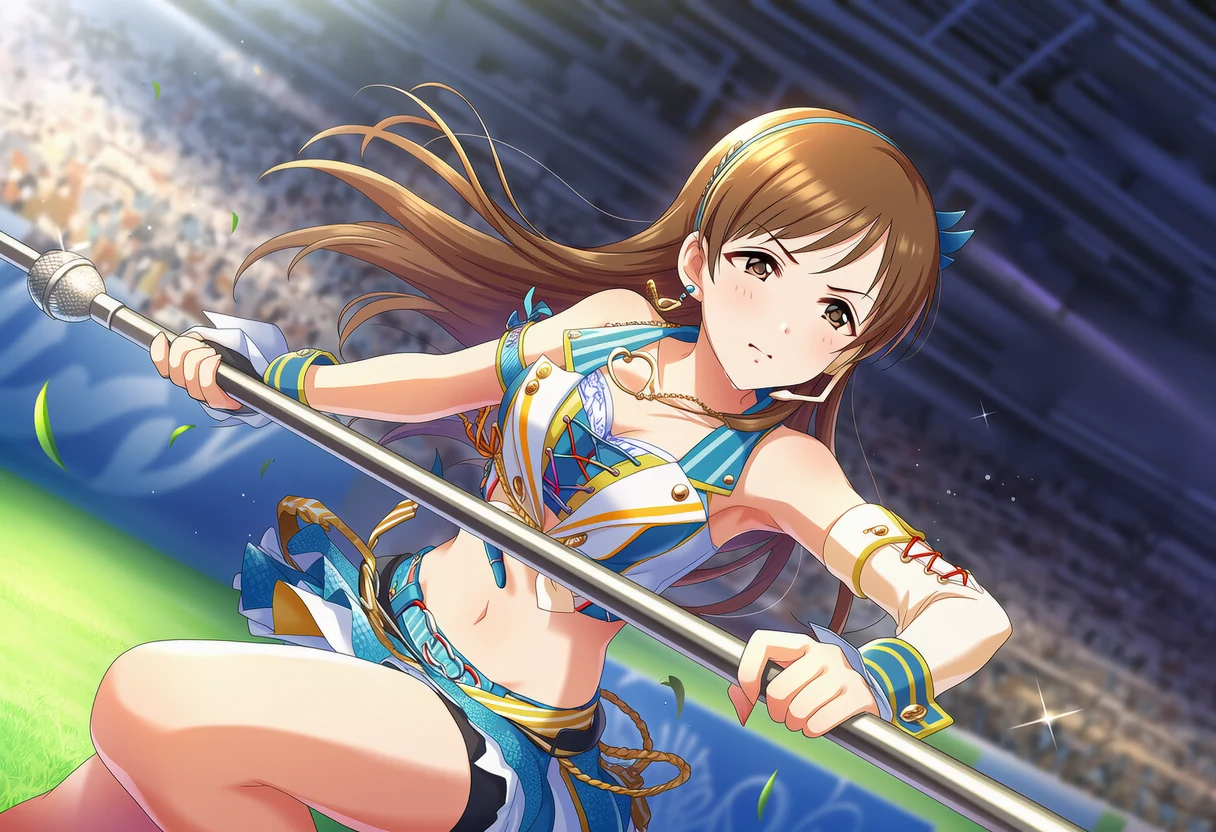 新田美波のシリアスカット