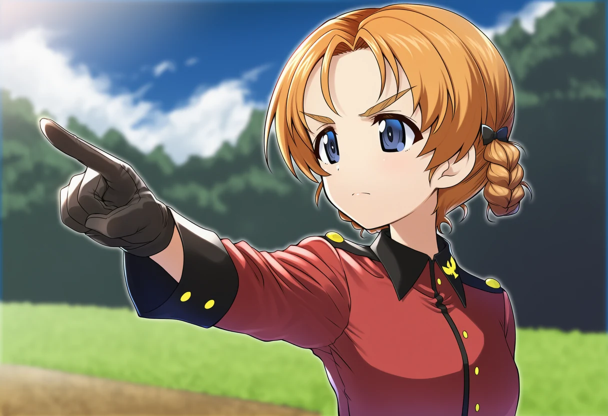 オレンジペコのシリアスカット
