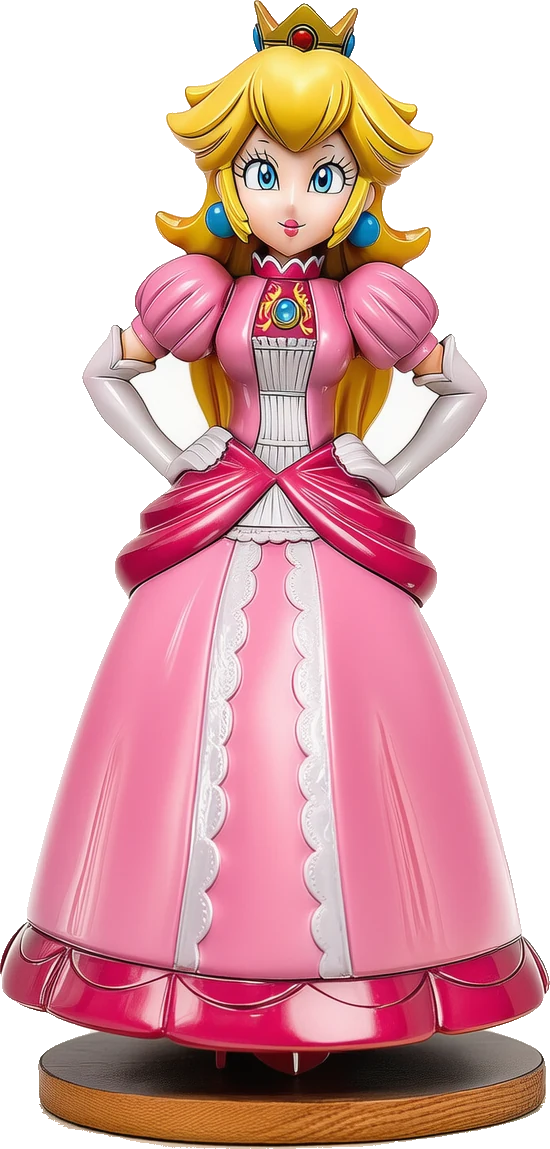 ピーチ姫のフィギュア