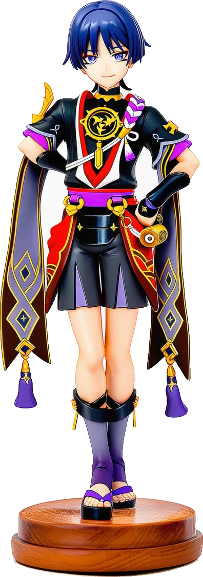 放浪者のフィギュア