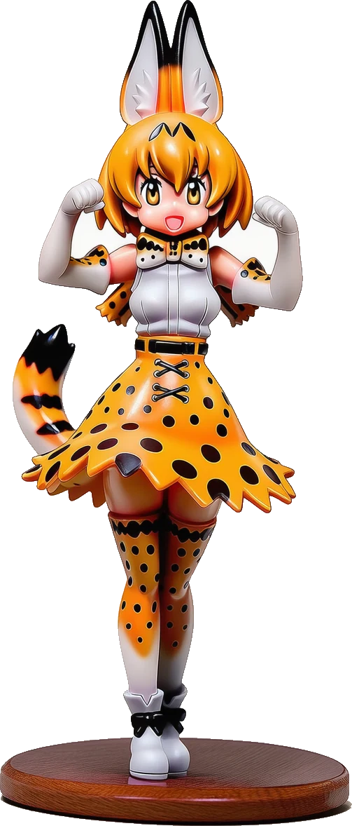 サーバルのフィギュア