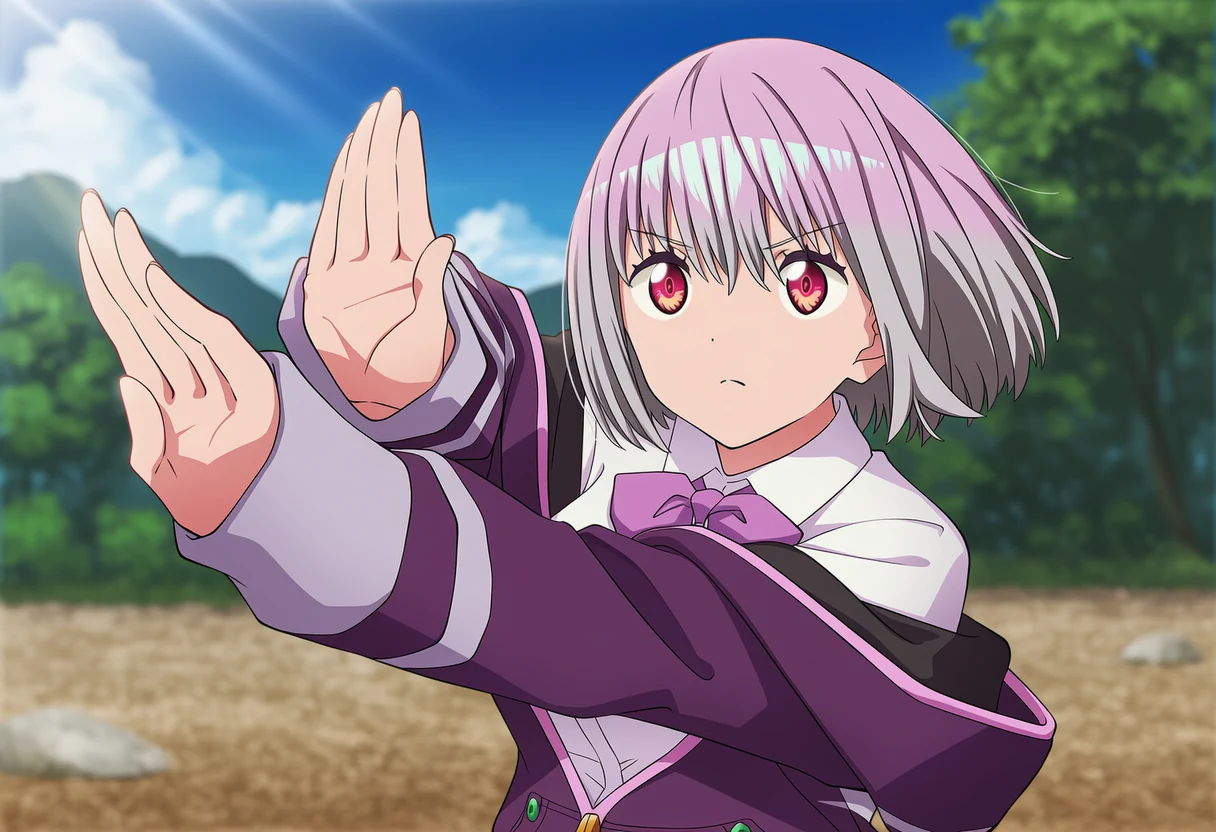 新条アカネのシリアスカット