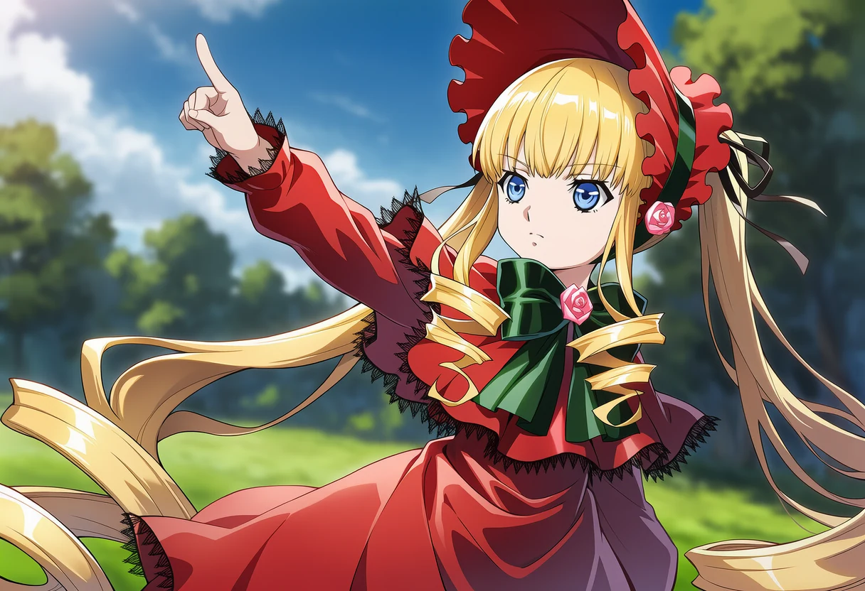 真紅のシリアスカット