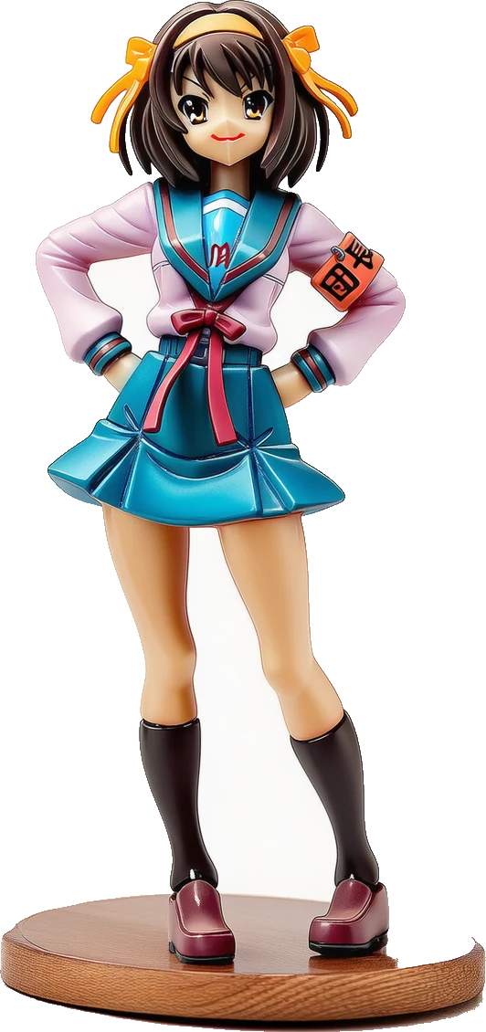 涼宮ハルヒのフィギュア