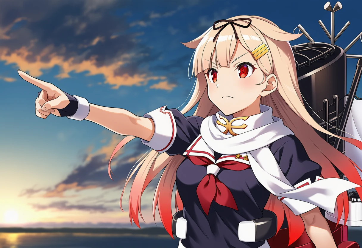 夕立改二のシリアスカット